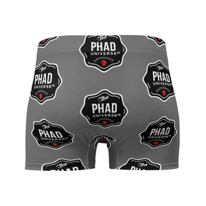 UNI-EXPERIENCE PU DARK GRAY MEN'S BOXER BRIEFS