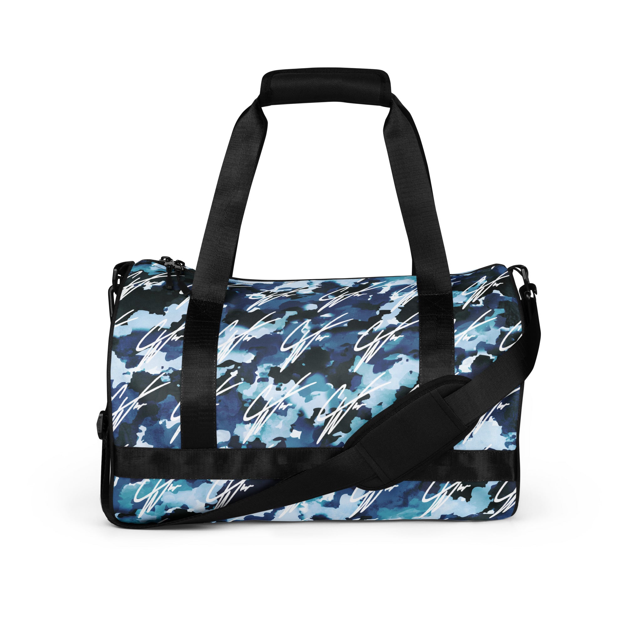 (CW SIGNATURE EDITION) PU CAMO GYM BAG