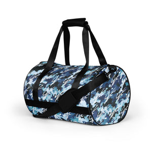 (CW SIGNATURE EDITION) PU CAMO GYM BAG