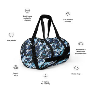 (CW SIGNATURE EDITION) PU CAMO GYM BAG