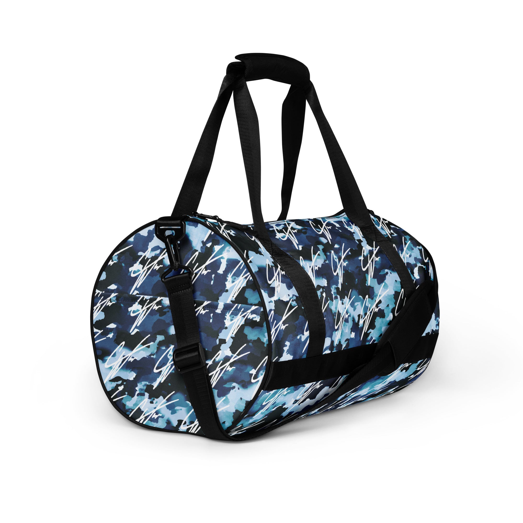 (CW SIGNATURE EDITION) PU CAMO GYM BAG