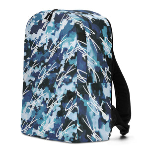 (CW SIGNATURE EDITION) PU CAMO MINIMALIST BACKPACK