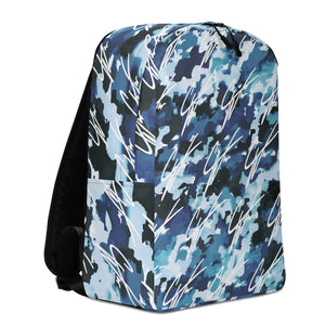 (CW SIGNATURE EDITION) PU CAMO MINIMALIST BACKPACK