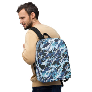 (CW SIGNATURE EDITION) PU CAMO MINIMALIST BACKPACK