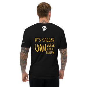 "HAVEN'T JOINED OUR UNIVERSE?" PU UNISEX TEE