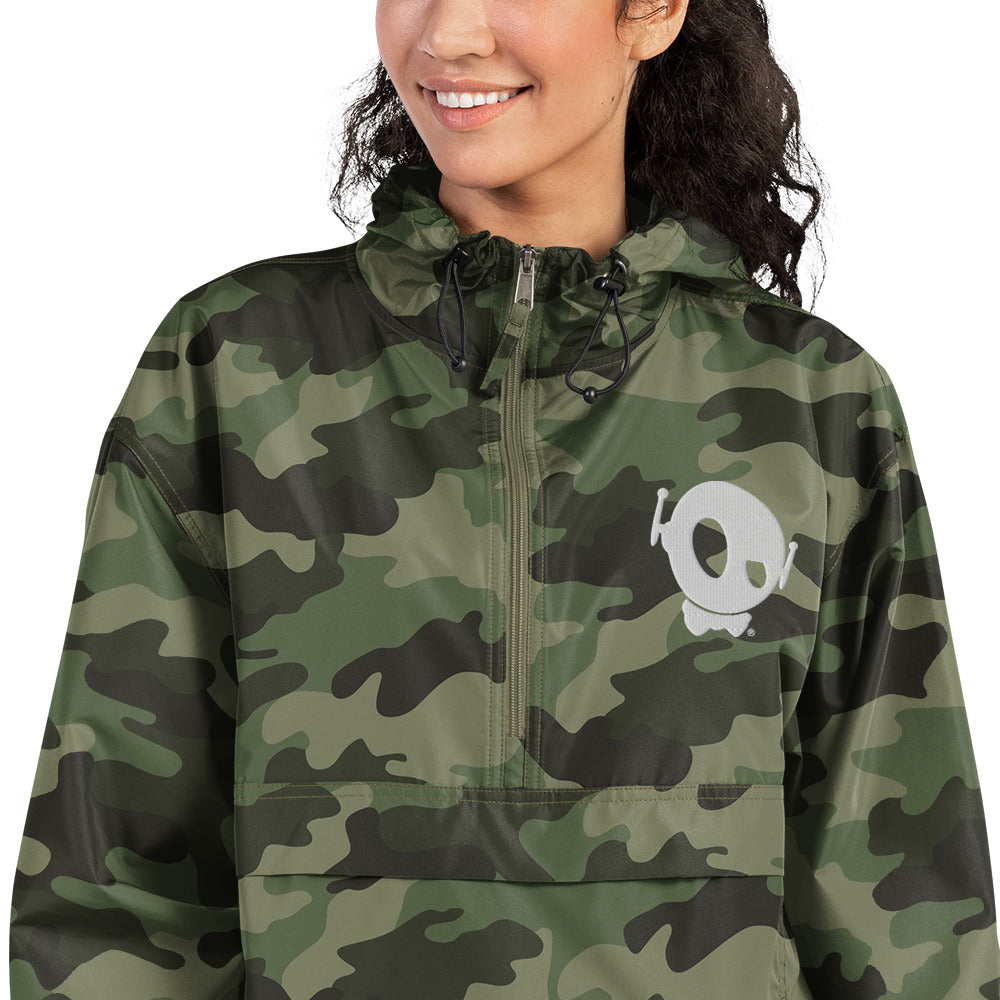 PU X CHAMPION COLLAB CAMO PACKABLE JACKET