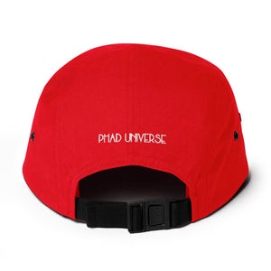 UNI RED 5PANEL CAP