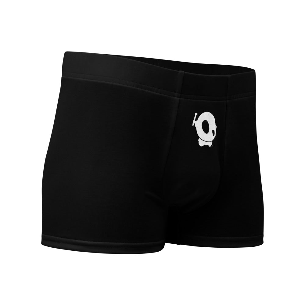 CLASSIC PU BLACK MEN'S BOXER BRIEFS