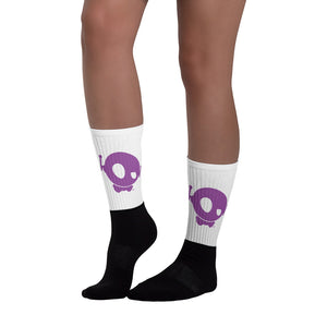 CLASSIC PU PURPLE SOCKS