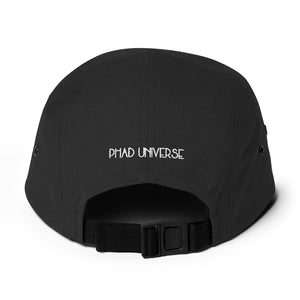 UNI BLACK 5PANEL CAP