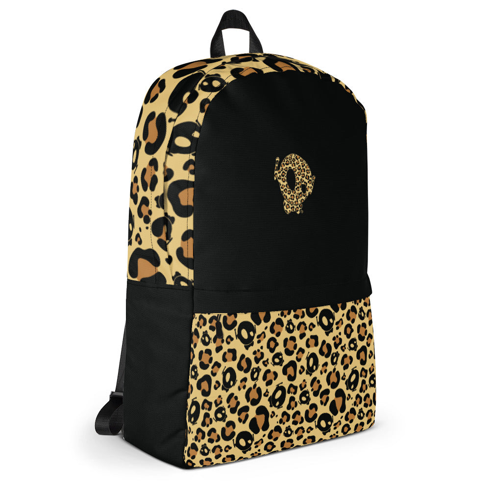 PU LEOPARD BACKPACK