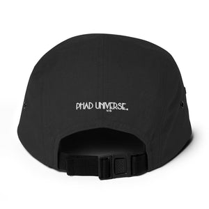 PU "THEY SAY I'M OFF BUT REALLY I'M ON!" 5 PANEL CAP