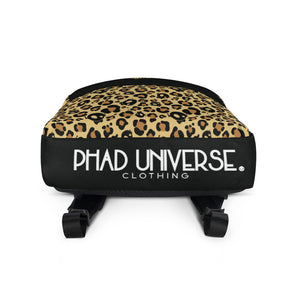 PU LEOPARD BACKPACK