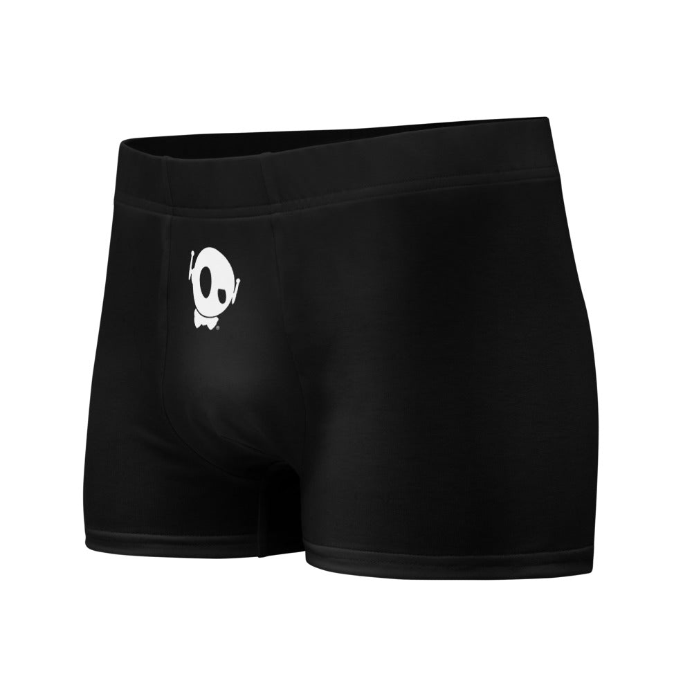 CLASSIC PU BLACK MEN'S BOXER BRIEFS